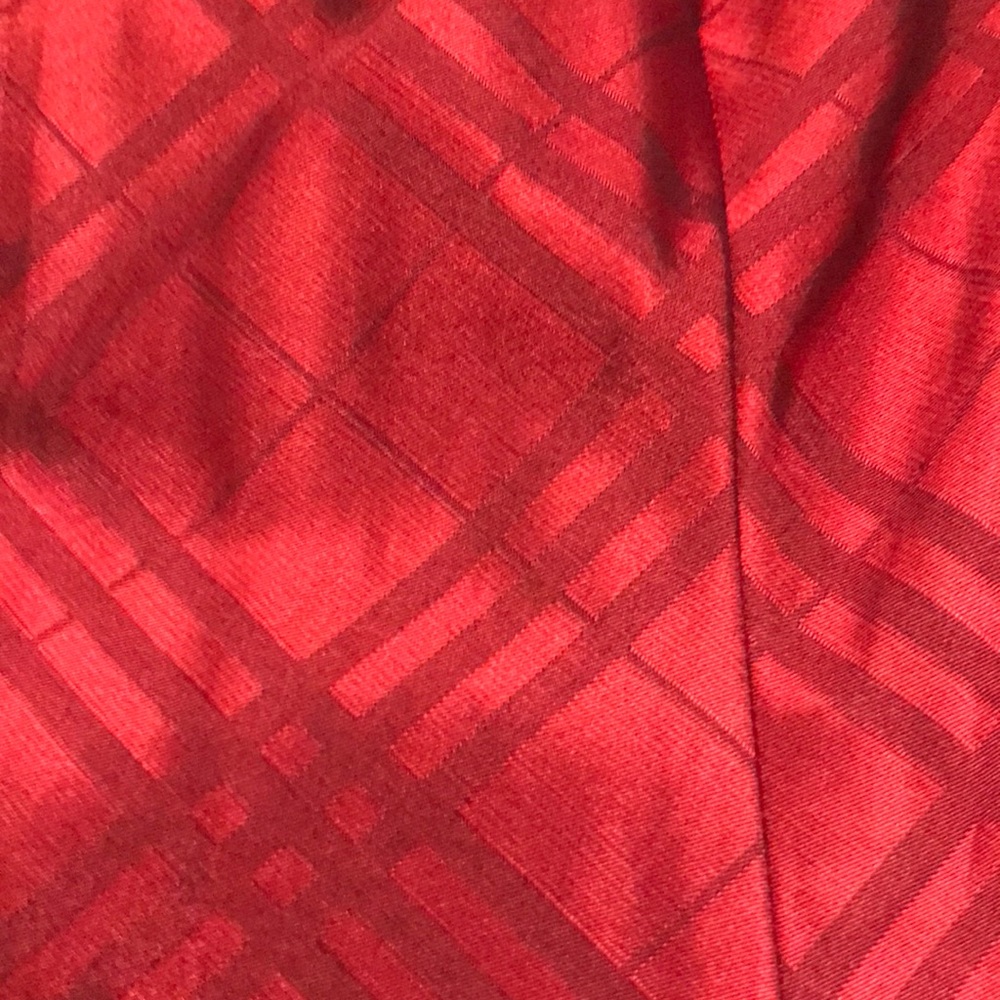 Beautiful red patterned ladies shirt